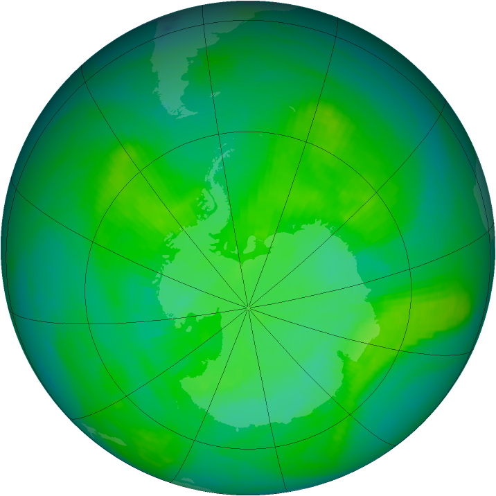 Ozone Map 1981-12-09